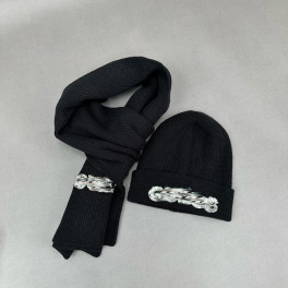 Комплект Guess шапка з шарфом